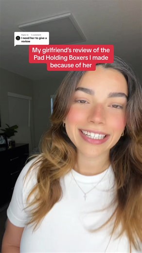 20K views · 517 reactions | Here’s her review ❤️ I wanted to make boxers that can comfortably worn daily but also accomodate even the largest pads when needed for a more comfortable and secure fit. Let me know what you think and if you have any questions #womensunderwear #pads #womensboxerbriefs #womensclothingshop #clothing #woxer | John King | Facebook