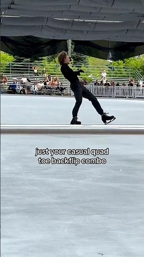 Epic backflip – Ilia Malinin #figureskating #backflip #usa #ice