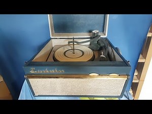 Elizabethan Lyric Turntable Plattenspieler BSR Monarch UA14 1961 Vintage