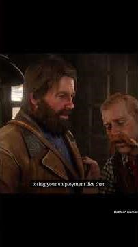 Arthur Assists Sheriff Gray | RDR2 Mission Scene #rdr2 #gaming