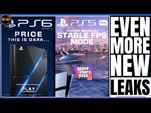 PLAYSTATION 5 - PS5 PRO : ANOTHER NEW GTA 6 PERFORMANCE LEAK “STABLE FRAMES” MODE / THE PS6 PRICE P…