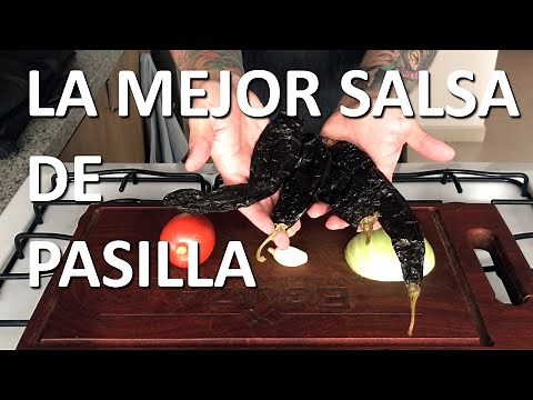 Así se Hace la Famosa Salsa de Chile Pasilla