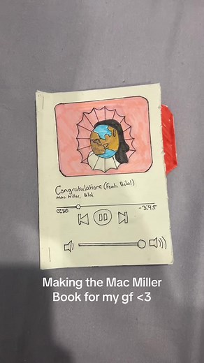 Making the Mac Miller Book for my gf