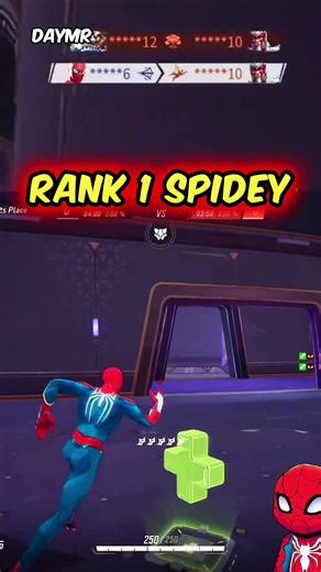 Rank 1 Spidey Would Make You Uninstall Rivals! 😯 #marvelrivals