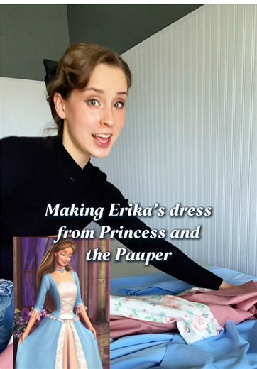 DIY Erika Dress for Princess and the Pauper Cosplay