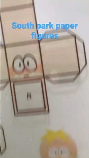 South Park Paper figures