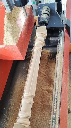 4 Axis CNC Router CNC Wood Lathe Combo Machine