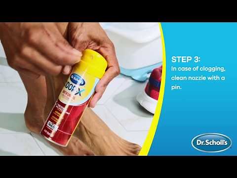 Dr. Scholl's | How To Use Odor-X® Antifungal Spray Powder