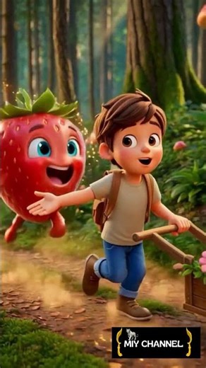 “Strawberry Superhero 🍓✨ Rahasia Vitamin C Pelindung Tubuh!”