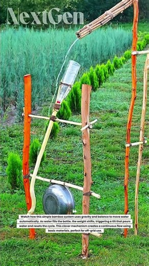 This DIY Water Pump Trick Is Genius 😲💧 No Electricity Needed!