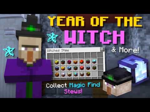 Major Skyblock Alpha! Year of the Witch! Mining Updates + More! (Hypixel Skyblock News)