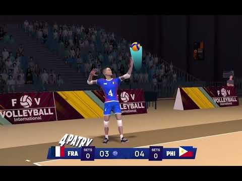 Fine Volleyball: Tune-Up Game - France VS Philippines