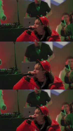 D Savage performing at the Garden Amp #dsavage #concert #rapmusic