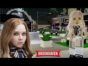 M3GAN trailer in Brookhaven Roblox