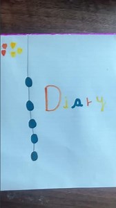 How to make a diary easy📒