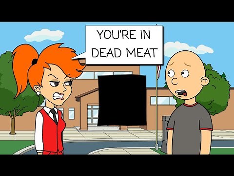 Classic Caillou Gets In Dead Meat