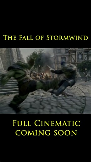 The Alliance’s Darkest Hour: Escaping Stormwind #shorts #warcraft #cinematic