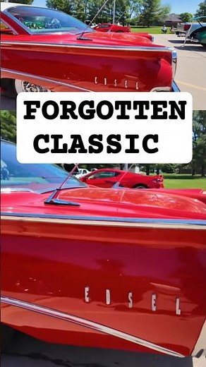 BEAUTIFUL Ford Edsel 60s Classic Car #automobile
