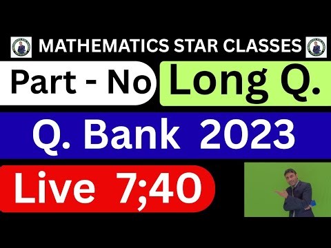 Long Q. 2024 Q. Bank ; Part - 1