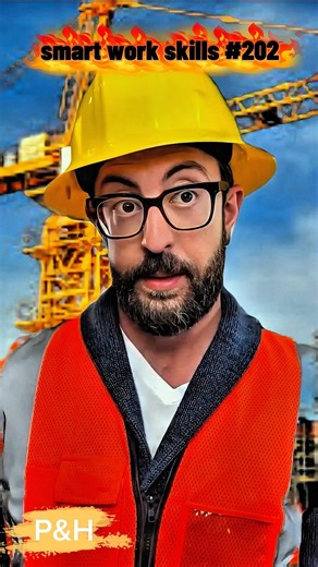 Episode 202: Work smart 🧠💯👷💪#smart #skills #smartwork #engineering #construction #short