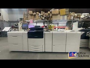 Xerox Versant 280 Color Digital Press with 7XL Crease and Two-Sided Trimmer