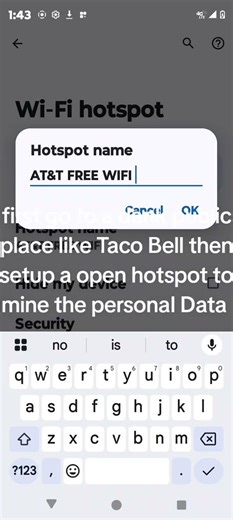 How to setUp a Wifi Hotspot