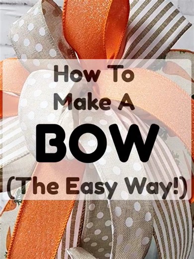 How to Make Decorative Bows for Wreaths and Lanterns