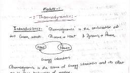 BME Mod-1 Note - Basic Mechanical Engg - Notes - Teachmint
