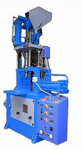 Sv-ss Series Vertical Injection Molding Machine - Send me automatic vertical plastic molding machine screw type push button me Trader - Retailer from New Delhi