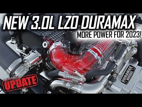 UPDATE: New LZ0 Duramax Engine For 2023 | More Power More Torque!