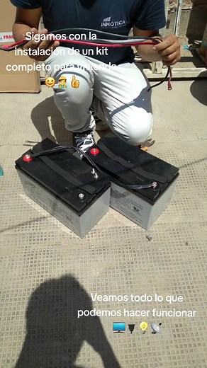 Instalación completa de kit de panel solar para vivienda