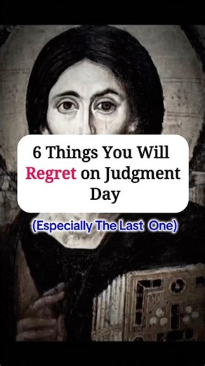 6 Things You Will Regret On Judgement Day | #jesus #god #christian #fyp #edit