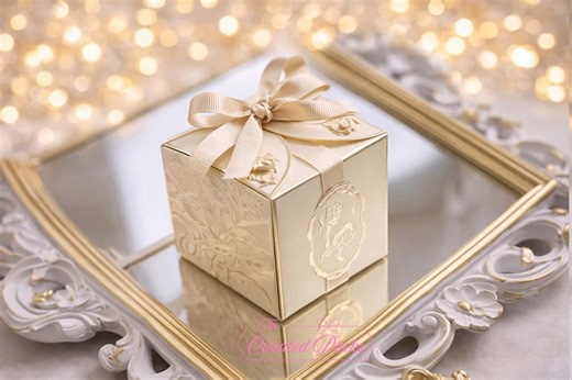 Ivory Handmade Wedding Favour Boxes, Elegant Cake & Candy Boxes, Party Gift Boxes, Personalized Favour Boxes, Bulk Wedding Favors - Etsy