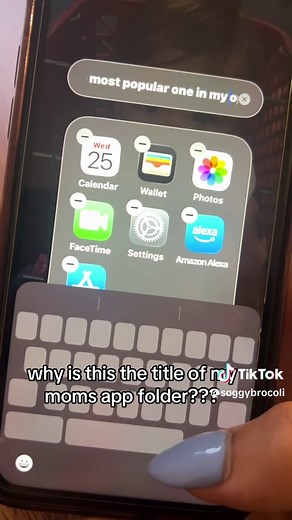 iPhone App Folder Name Ideas: Mom's Hilarious Folder