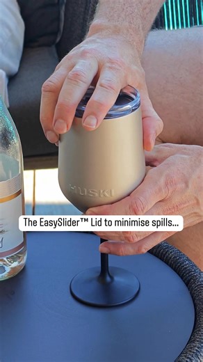 A Christmas gift idea for wine lovers...👀 Rated 4.9/5 from 2000 reviews... 👉 The award-winning Huski Wine Tumbler 2.0 combines style, convenience and performance to keep drinks perfectly chilled until the last drop 🙌 👉 Triple insulation keeps drinks chilled 👉 Detachable stem for stemless convenience 👉 EasySlider™ Lid reduces spills 👉 Stay-dry design means no condensation 👉 Large 355ml capacity ⭐⭐⭐⭐⭐ "It’s gorgeous and beautiful to touch. Keeps wine (or any drink) cool as advertised. Bonu