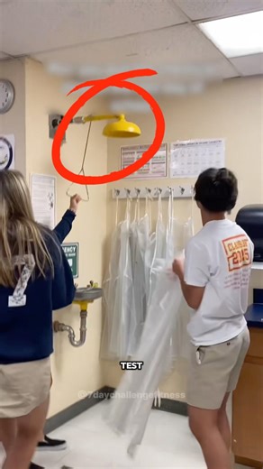 A surprise happened in the chemistry lab