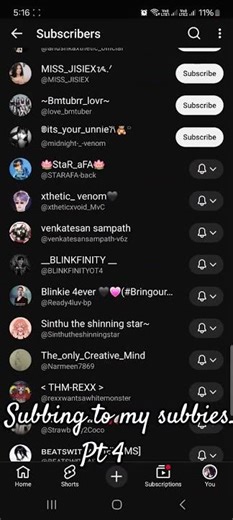 Subbing to my subbies pt 4❤️❤️ #haveitoldyoulatelythatiloveyou