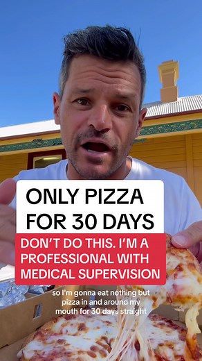 Eating Pizza for 30 Days Straight Documentary - Educational Segment