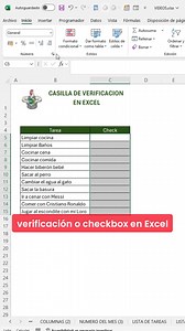 Como activar las casillas o checkbox #Excel #office #tutorial | El Pollo Excel-ero