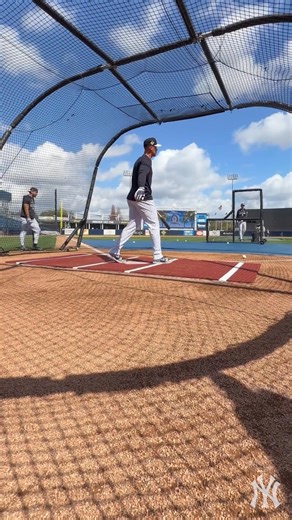 In the cage with 99. | New York Yankees