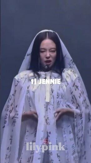 RANKING MMA 2025 PERFORMANCES #mma #shorts #jennie #melonmusicawards #kpop