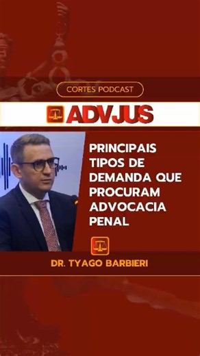 ⚖️ Quais são os casos que mais levam pessoas a procurar um advogado criminalista?