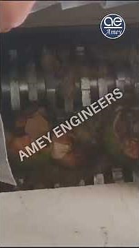 Coconut Shredder Machine | SM Series 4 Shaft Shredder for Coconut Waste Processing