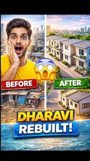 Only 5 Houses Changed… But It Feels Different 😢 | #viralvideo Dharavi Transformation