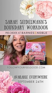 Hello Friends! My new boundaries workbook, “Boundaries Make Love...