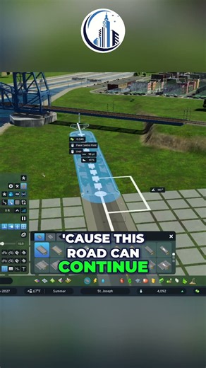 The Easy Way to Route Roads Under Bridges | Cities Skylines 2