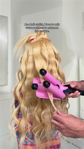 Your Waver Can Also Be A Wand: Quick Texture Mix Tutorial | Babe Waves Jumbo ✨