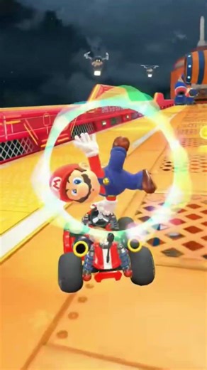 【プレイ動画】マリオカート ワールド Part1 世界を舞台にバトルレース！ 容赦なくタルを投げるメカドンキー #Shorts