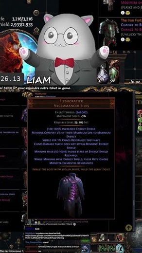 Fleshcrafter pour Chaind of Command? #twitch #pathofexile