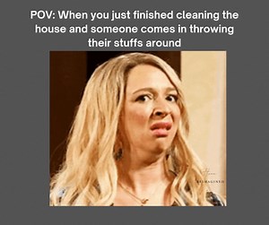 POV: When you just finished cleaning the house and someone comes in throwing their stuff around😤🧼🫠 😂😂#JustCleaned #HomeReimagined #SendHelp | Home Reimagined